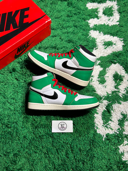 Size 10.5M (PREOWNED) Jordan 1 High Lucky Green