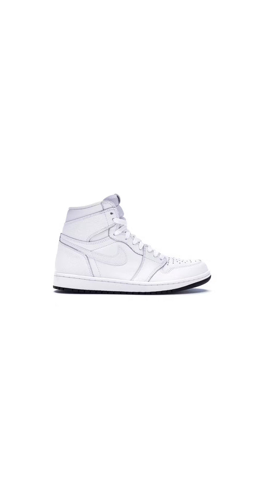 Size 11 (PREOWNED) Jordan 1 High White Perforated