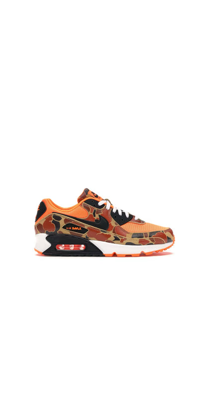 Size 10.5 (PREOWNED) Air Max 90 Duck Camo Orange