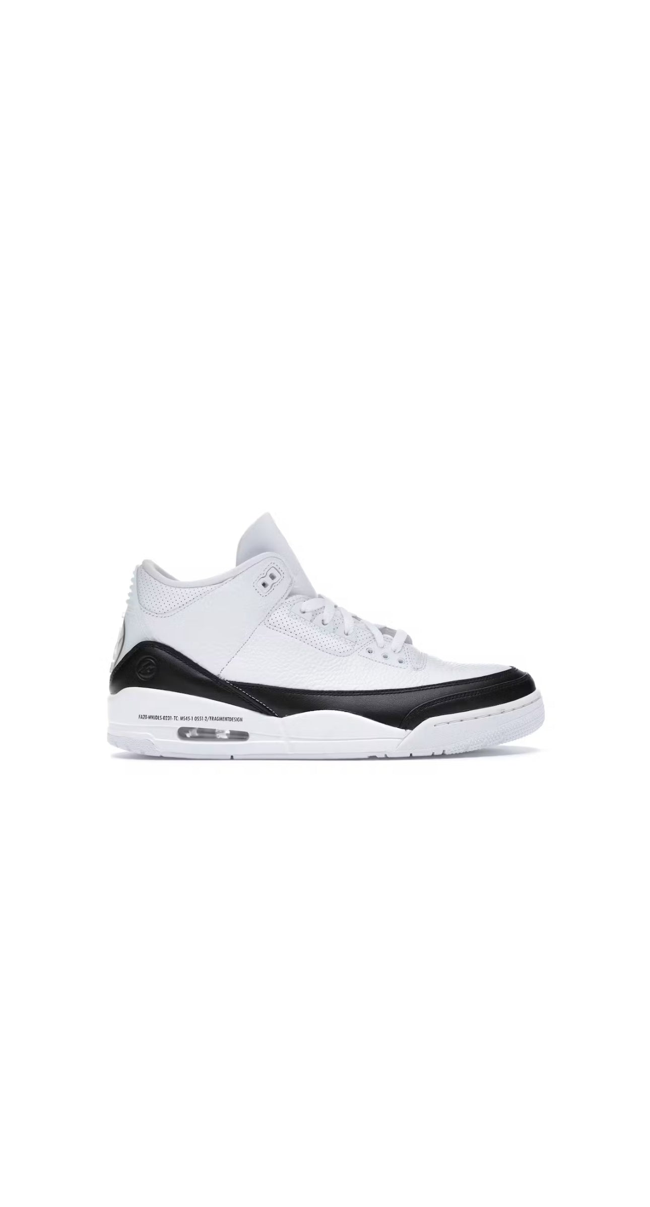 Size 10.5 (PREOWNED) Jordan 3 Fragment