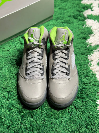 Size 10.5 (NEW) Jordan 5 Green Bean