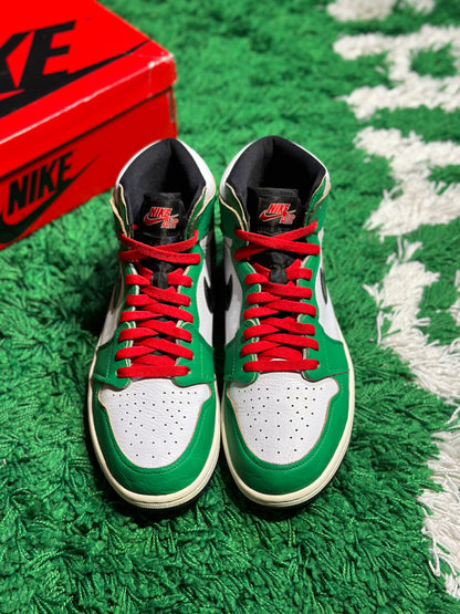 Size 10.5M (PREOWNED) Jordan 1 High Lucky Green