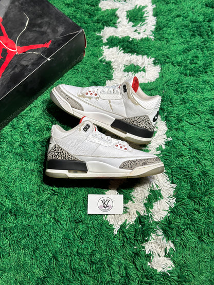 Size 9 (PREOWNED) Jordan 3 Free Throw Line