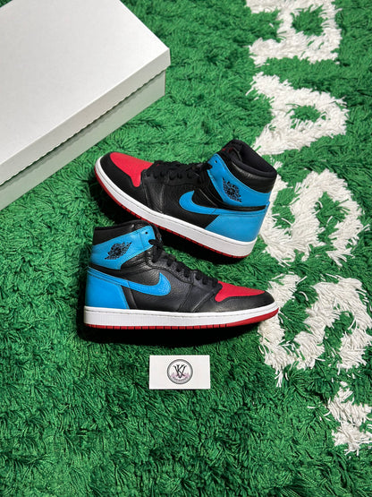 Size 8.5M (PREOWNED) Jordan 1 High  NC To Chi