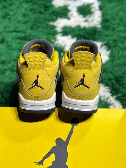 Size 5Y (PREOWNED) Jordan 4 Lightning