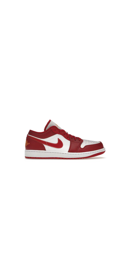 Size 9 (PREOWNED) Jordan 1 Low Cardinal Red