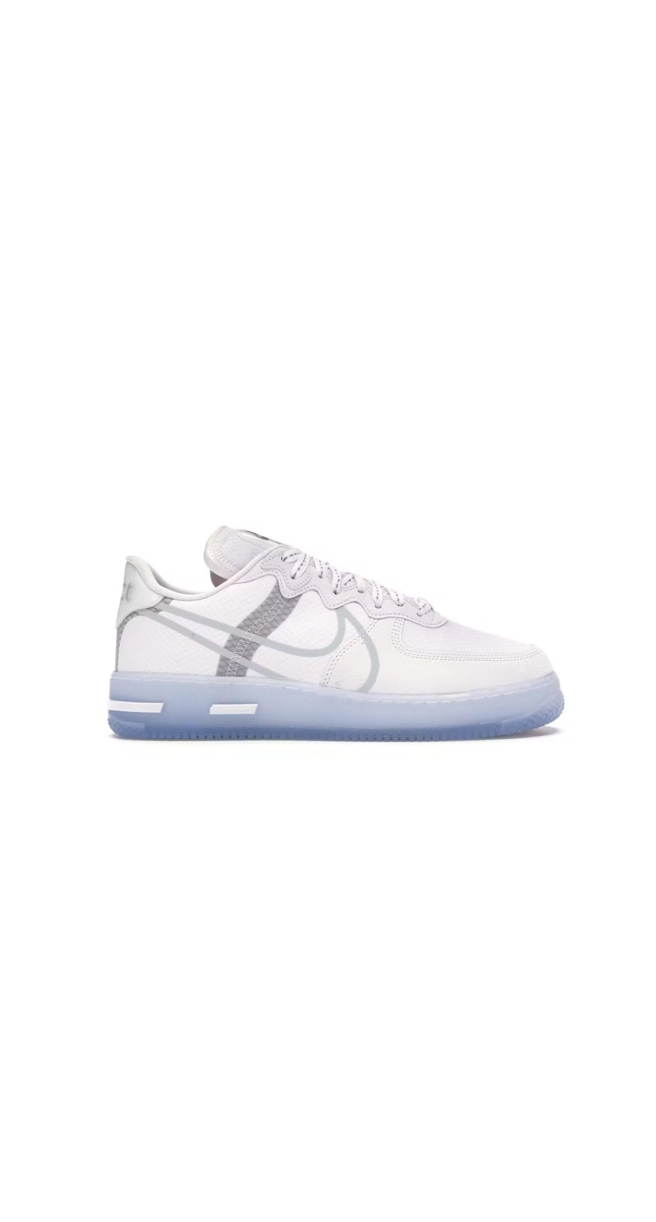 Size 8 (PREOWNED) Air Force 1 React White