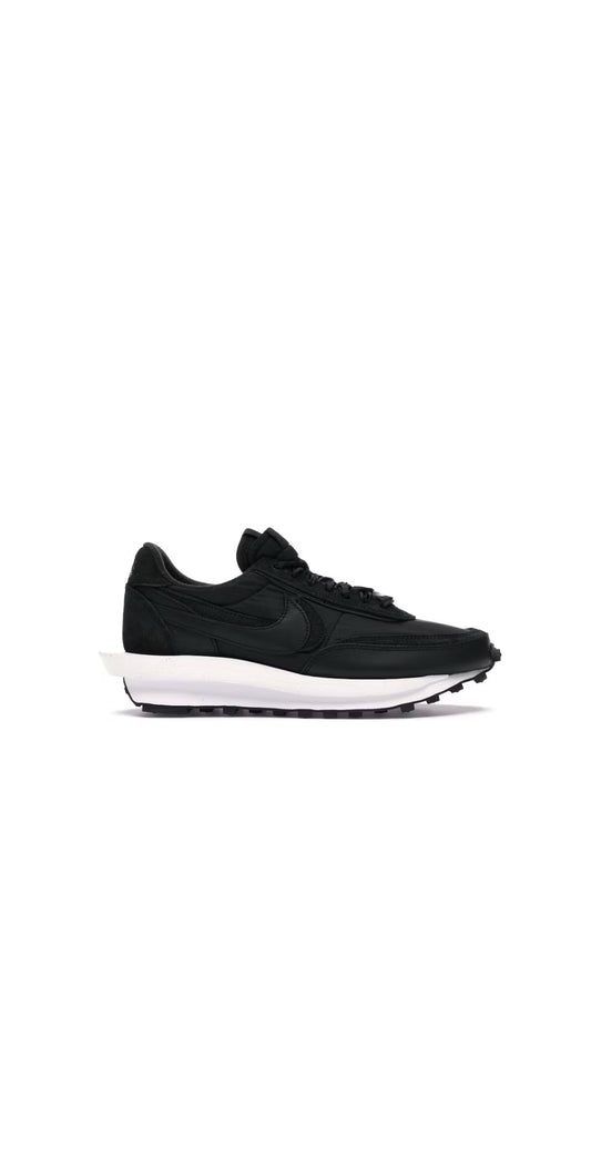 Size 9 (PREOWNED) Nike Sacai LD Waffle Black Nylon