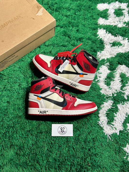 ( Size 9.5 ) Jordan 1 High Off-White Chicago