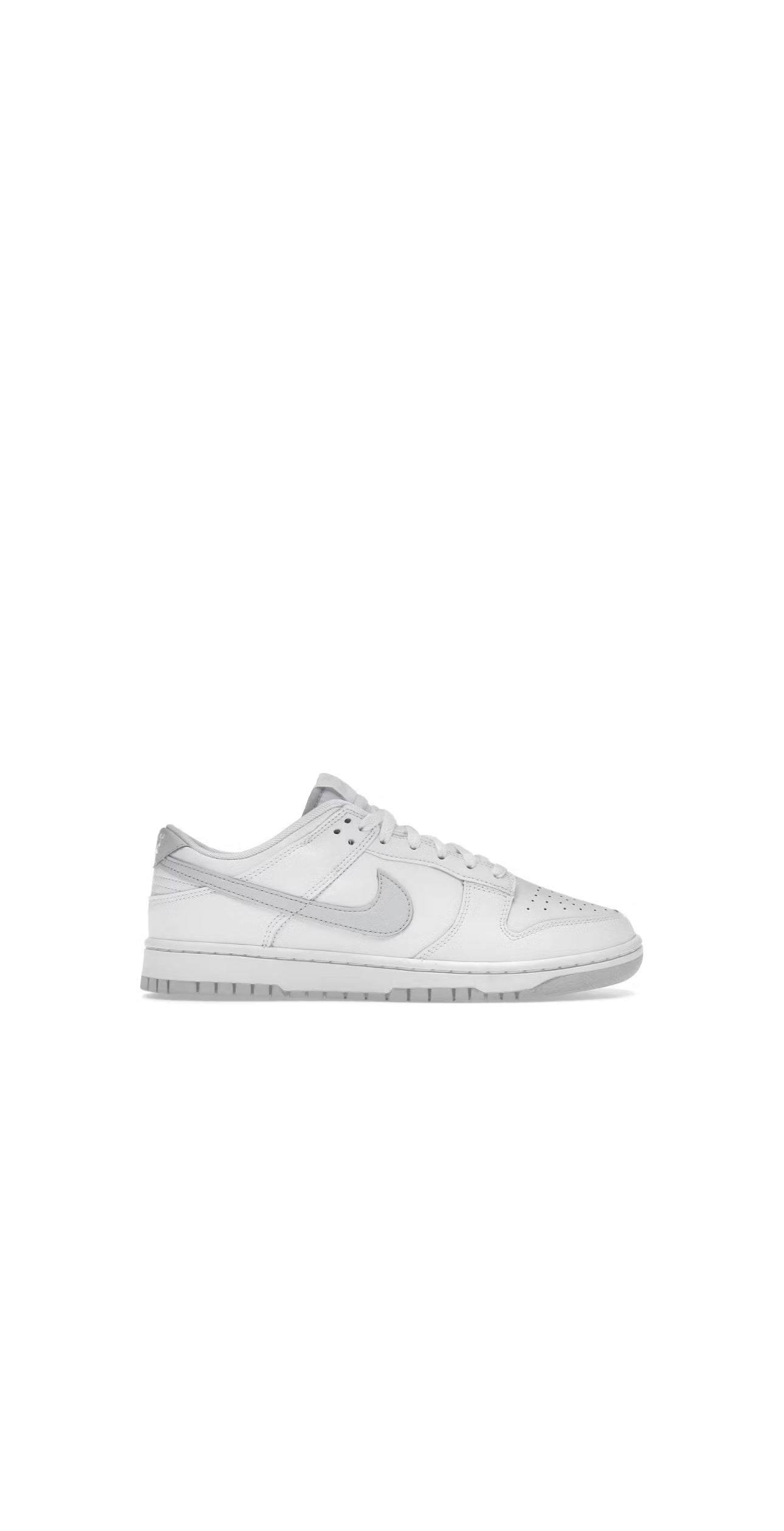 Size 11.5 (PREOWNED) Dunk Low White Pure Platinum